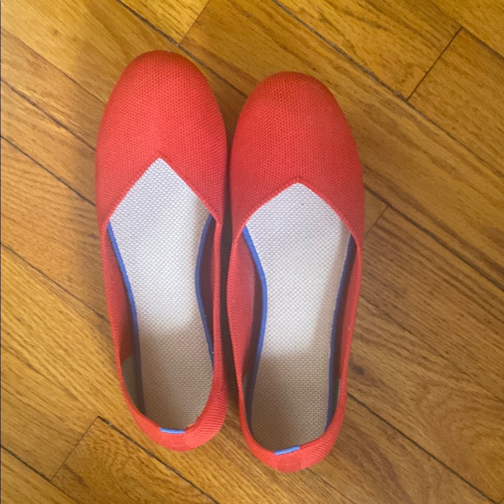 Red Women's Slip-On Flats